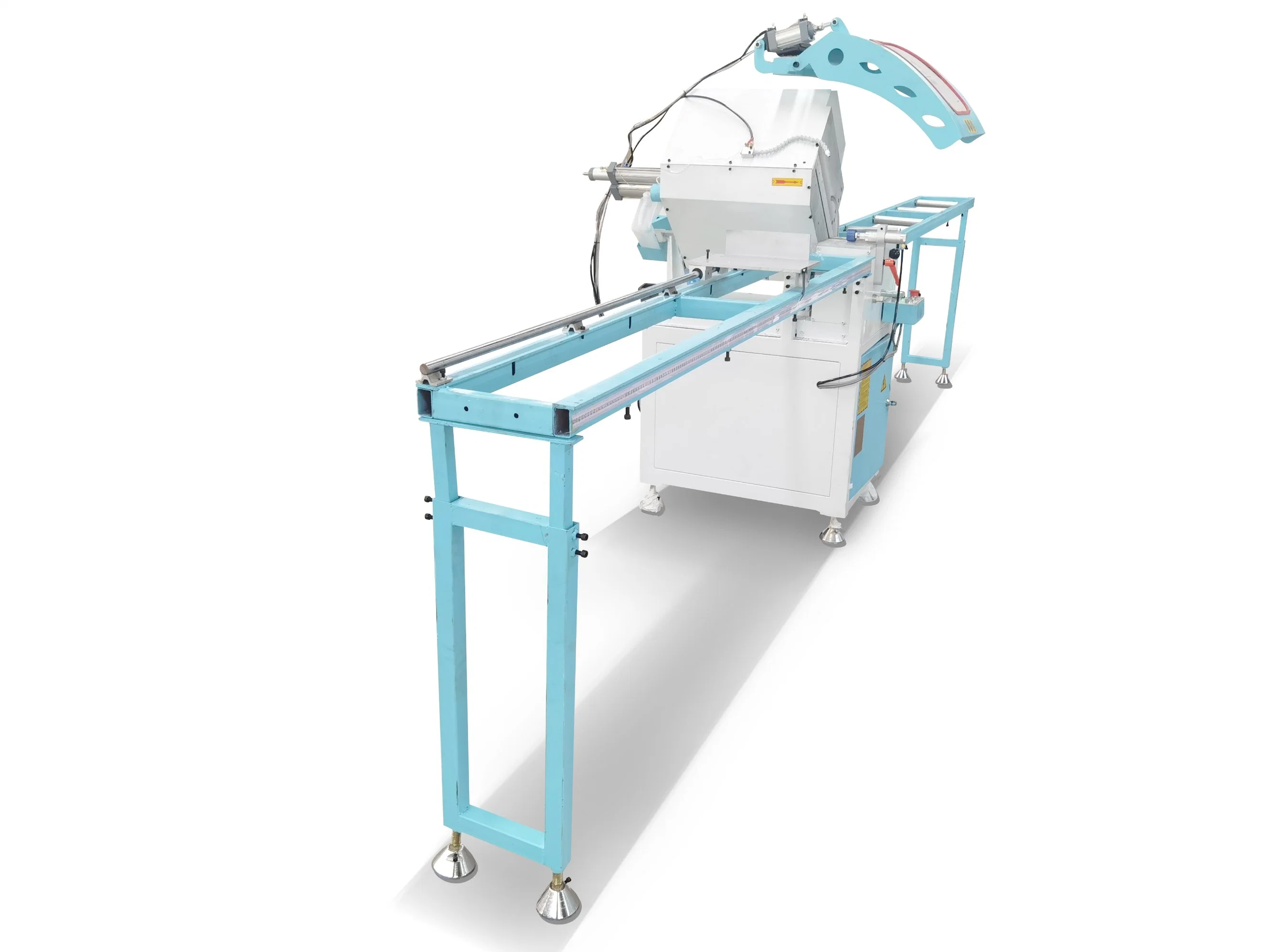 Perfil de aleación única cabeza de la sierra de corte Alluminum Puerta y Ventana puerta y ventana que hace la máquina