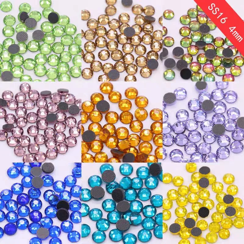 High quality/High cost performance  DMC Flat Back Hotfix Garment Accessories Rhinestones