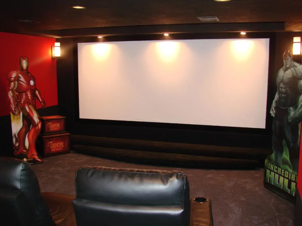 2.35: 1 Aluminum Cinema Wall Fixed Frame Projection Screen