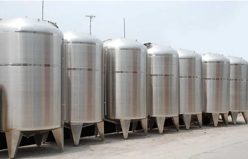 Stainless Steel Electric Heating and Cooling Reactor Fermenter Fermentor Storage Tank