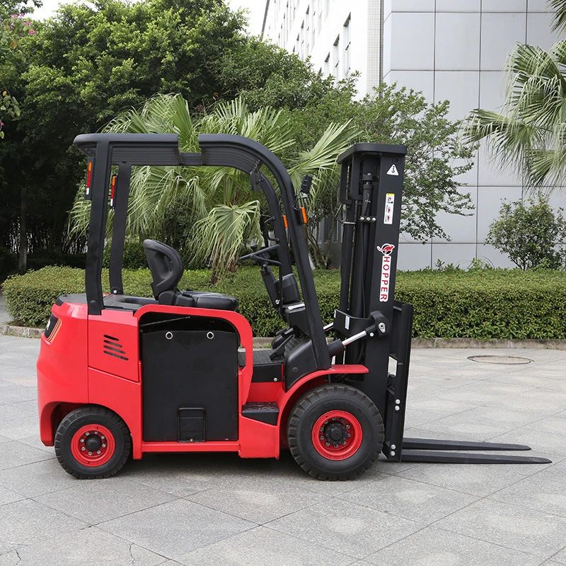 Marshell Seated Type Good Passing Performance 2080 Turning Radius Electric Battery Forklift Truck (CPD25M)