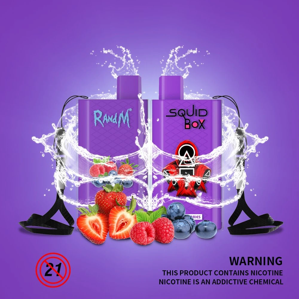 Wholesale/Supplier Randm Squid Box 5200puffs 12ml Randm Vape