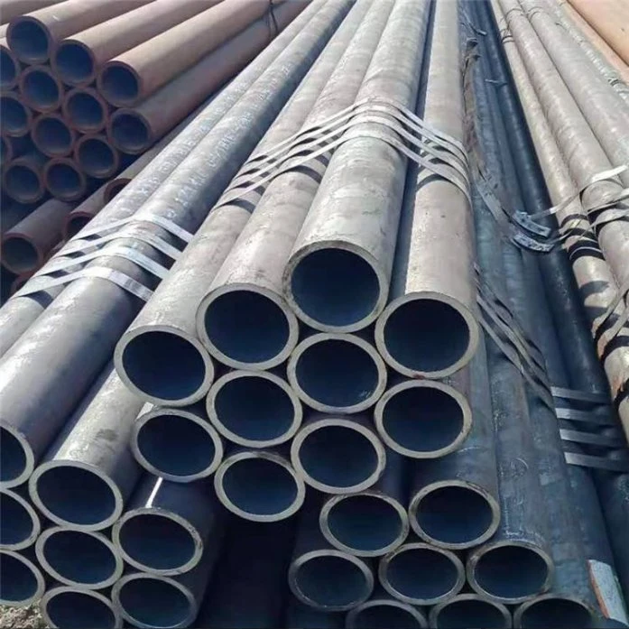 Carbon Steel Pipe Q235 Q345 A36 A53b A106b Seamless Welded ERW Round Steel Tube