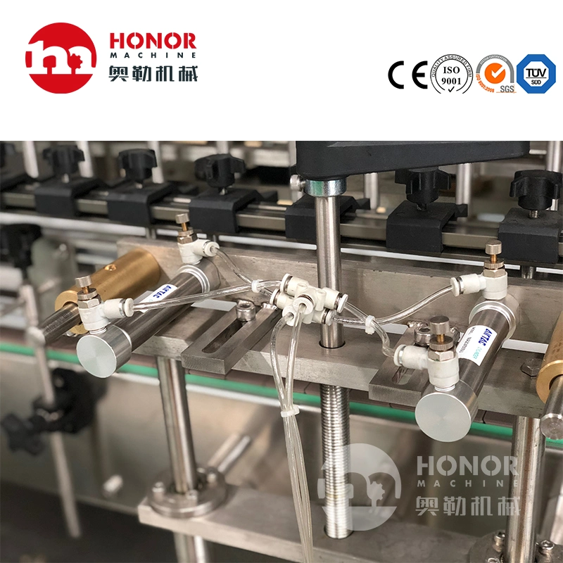 Three in One Soy, Sesame, Peanut Oil Soy Sauce Liquid Disinfectant Filling Production Equipment
