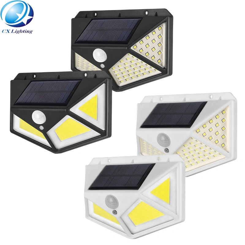 LED Solar Human Body Induction Lamp Sensor Wall Lamp Outdoor Solar Light