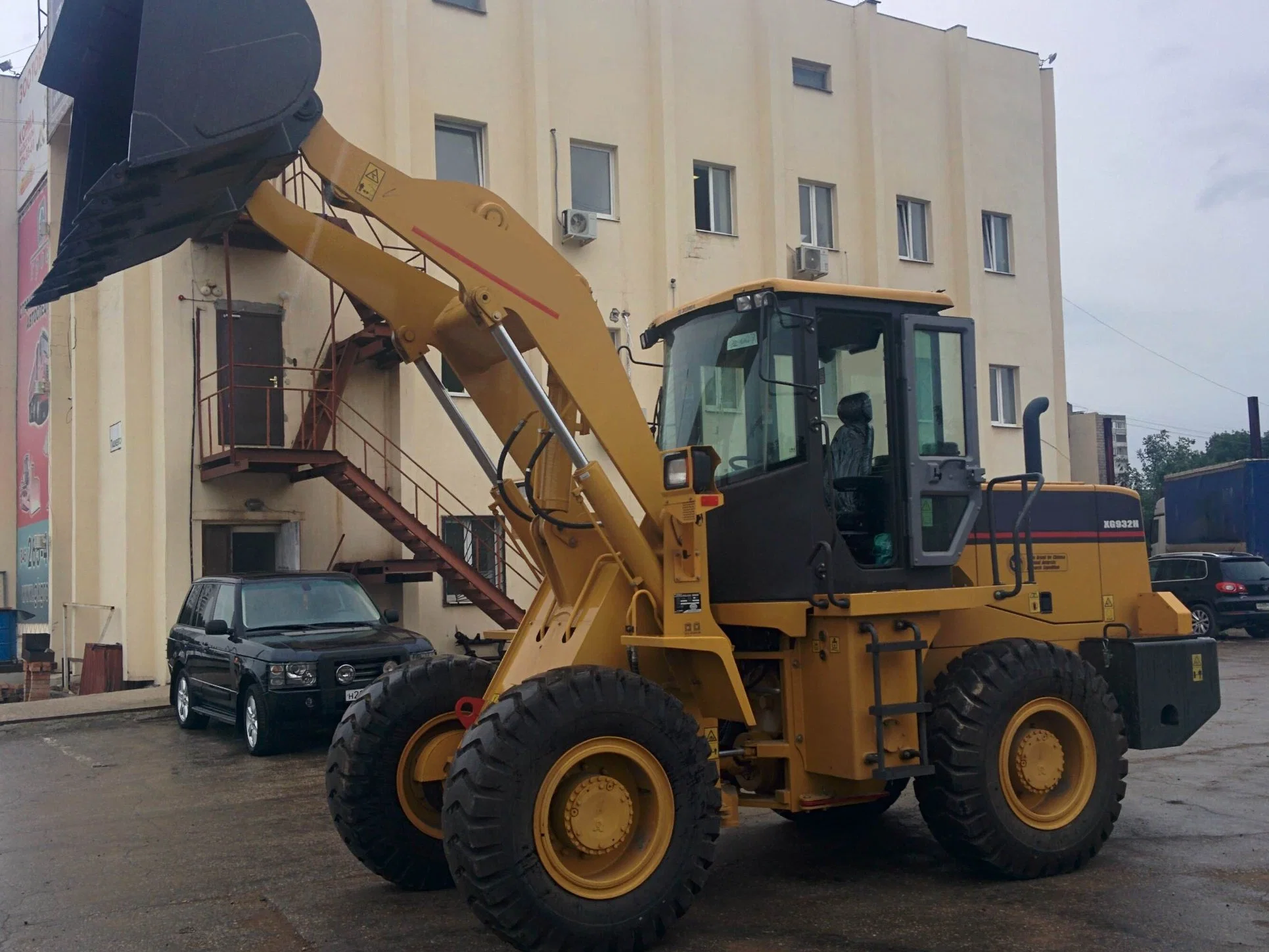 Top Brand Heavy Duty King 6.5t Wheel Loader with Xg968n