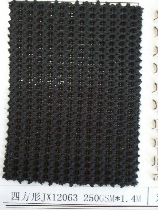 3D Knitted Suede Uniform Spandex Nylon Sandwich Mesh Textile Polyester Fabric