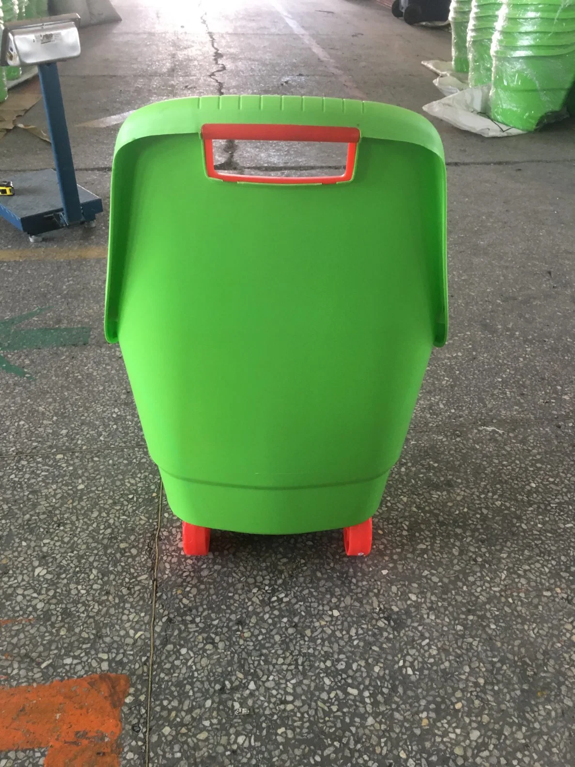 48L Garden Leaf Picking Waste Trolley