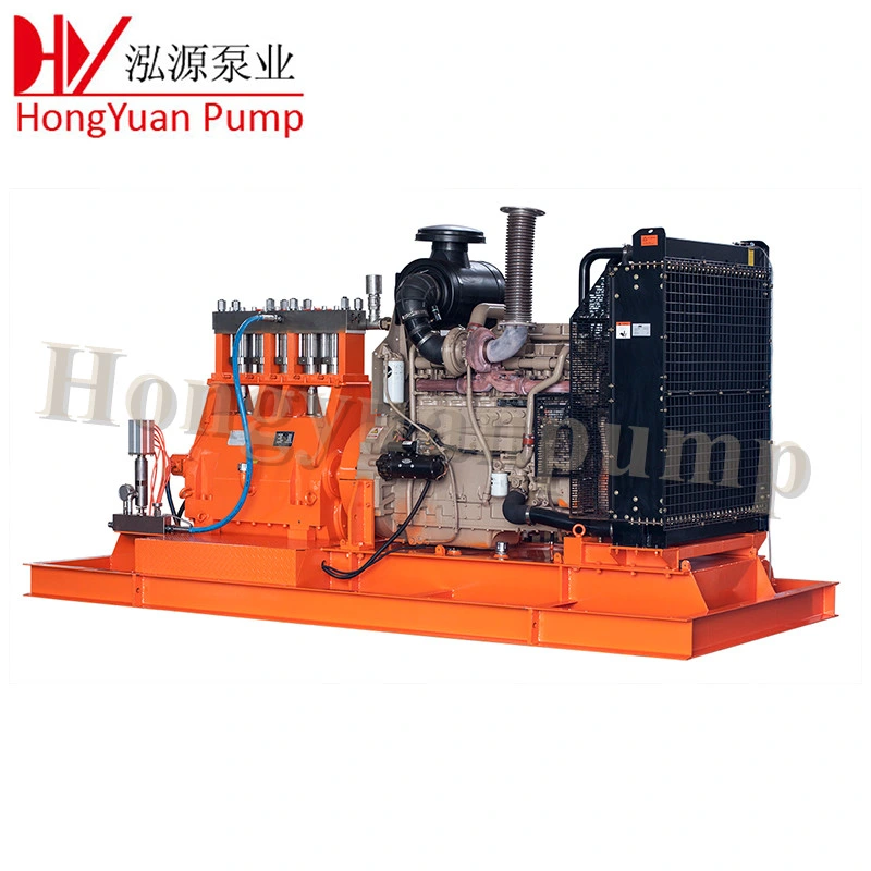 High Pressure Quintuple Piston Water Pump for Industrial Pipe Cleaning