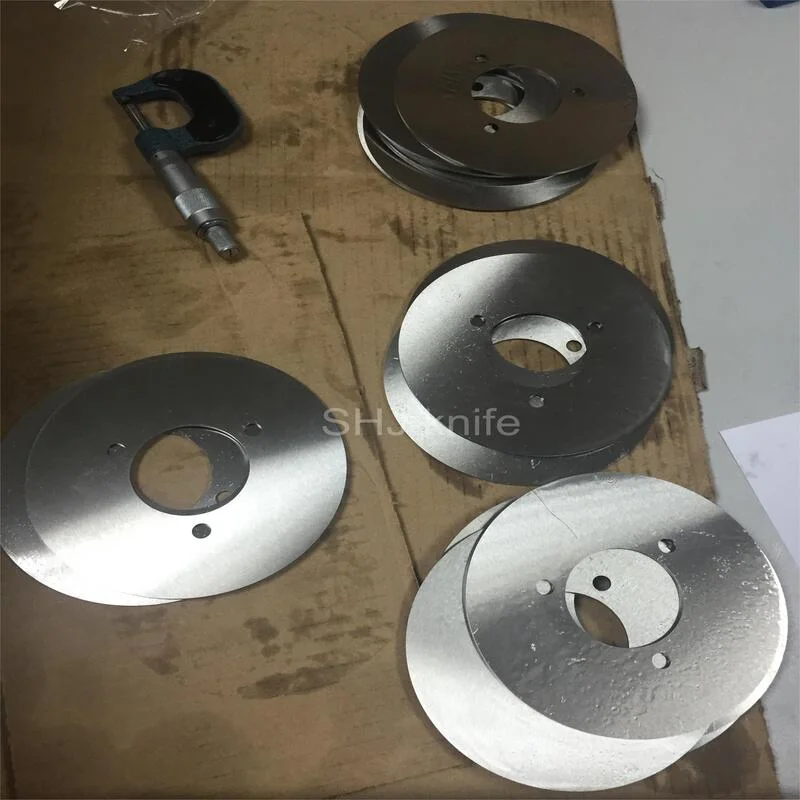 80-130mm&times; 60mm&times; 10mm Female Circular Shear Blades for Dienes/Jagenberg