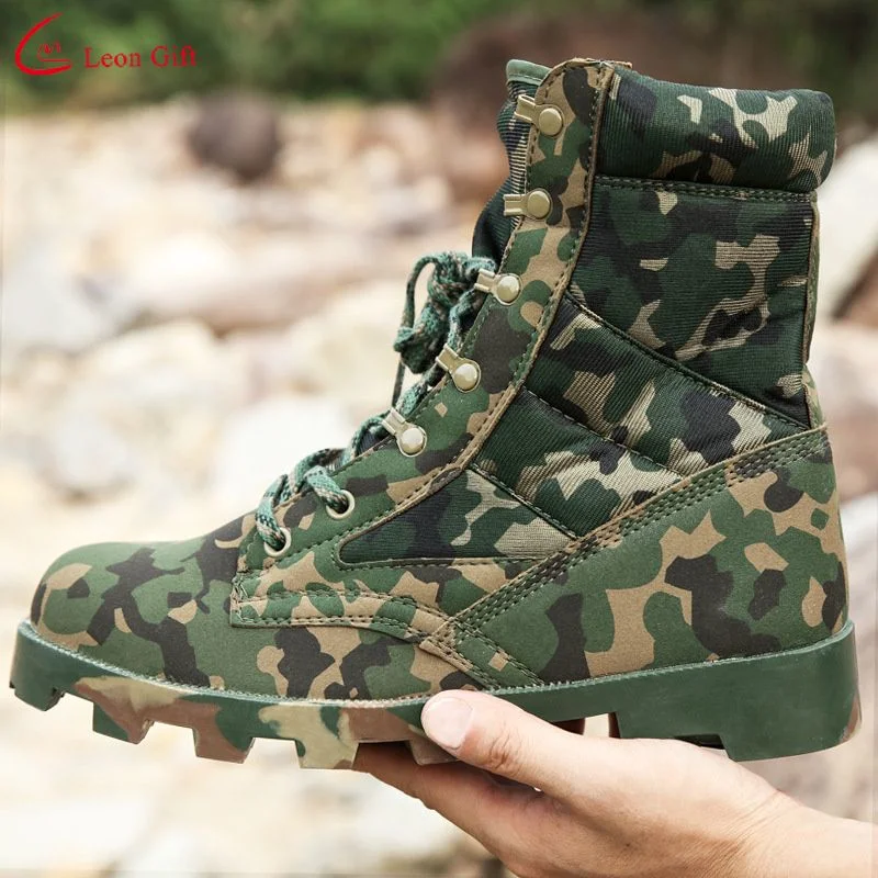 Hersteller Custom Combat Desert Boots Outdoor Camouflage Land Combat Tactical Stiefel Herren