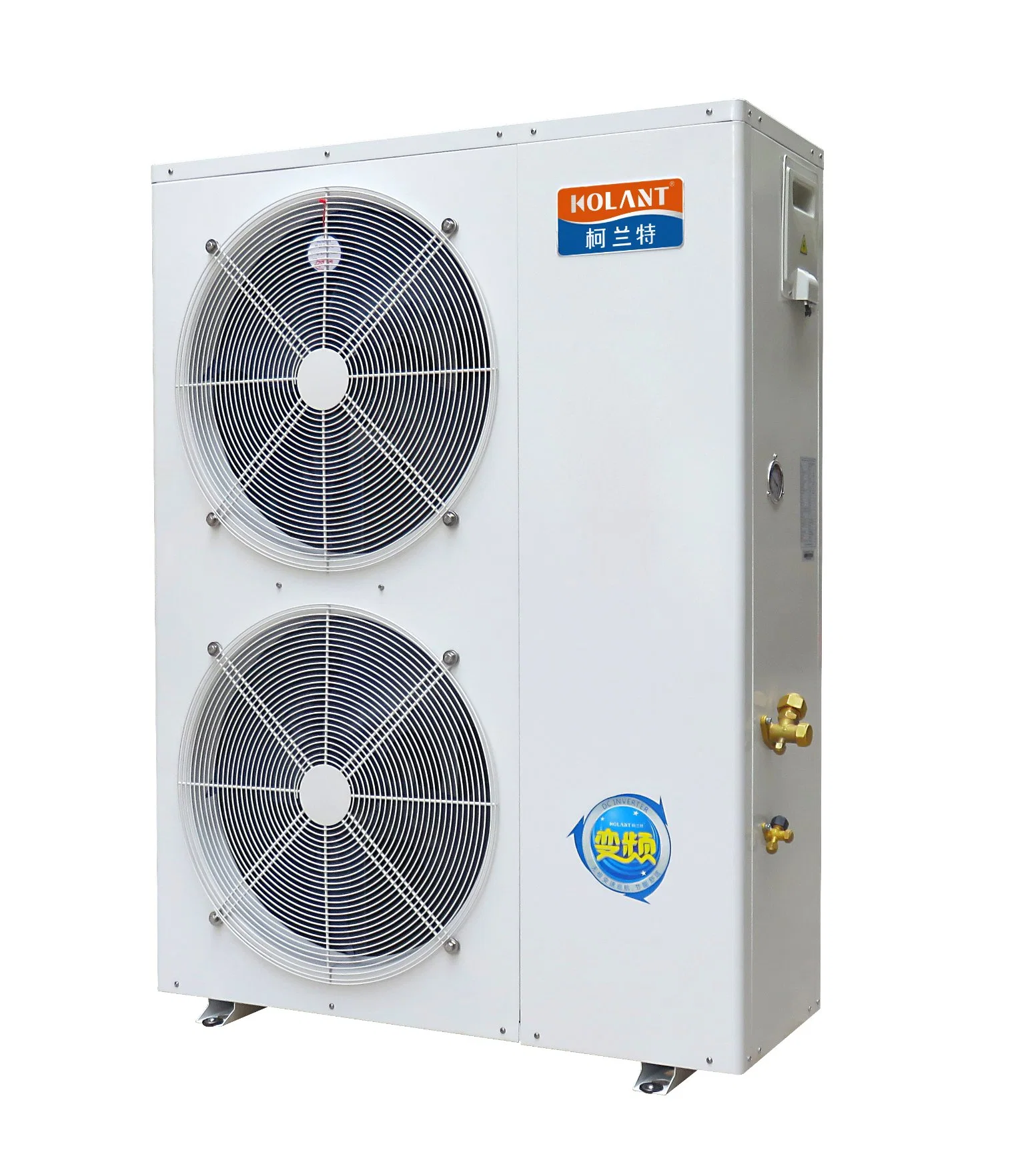 9kw ~ 30kw Pompe à chaleur à inversion de cycle DC R32 Evi Air-Eau Split pour chauffage par radiateur basse température et production d'eau chaude