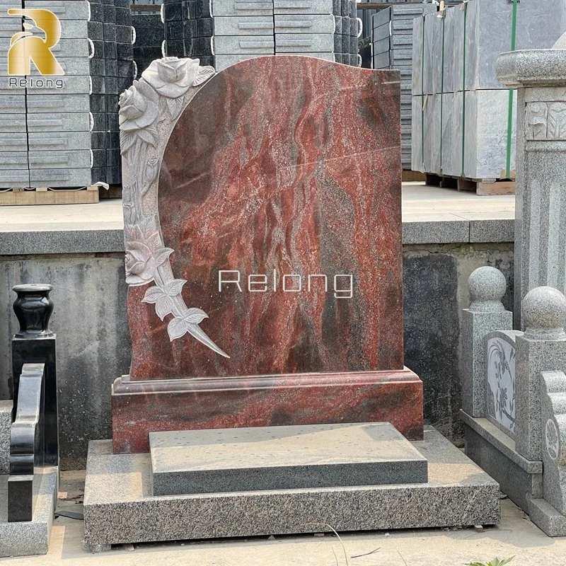 Chinese Manufacturer Custom Granite Memorial Monument High quality/High cost performance Granite Gravestone for Sale
