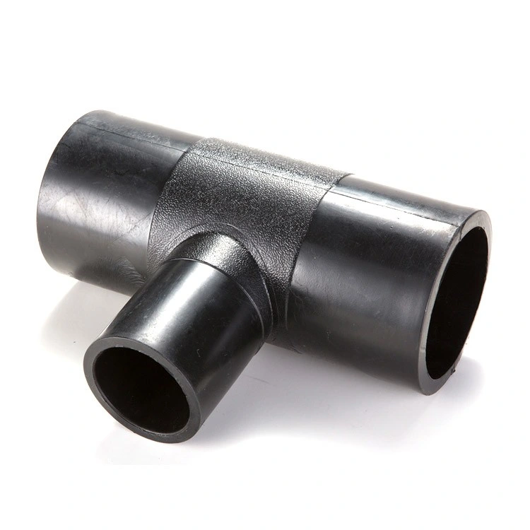 Butt Fusion Equal Tee HDPE Pipe Fitting for Connecting Pipe