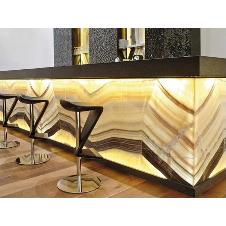 Newstar Stone Backlit Onix Wall Slab Tile Natural Onyx Marble Background Wall Design Onyx Wall Panel