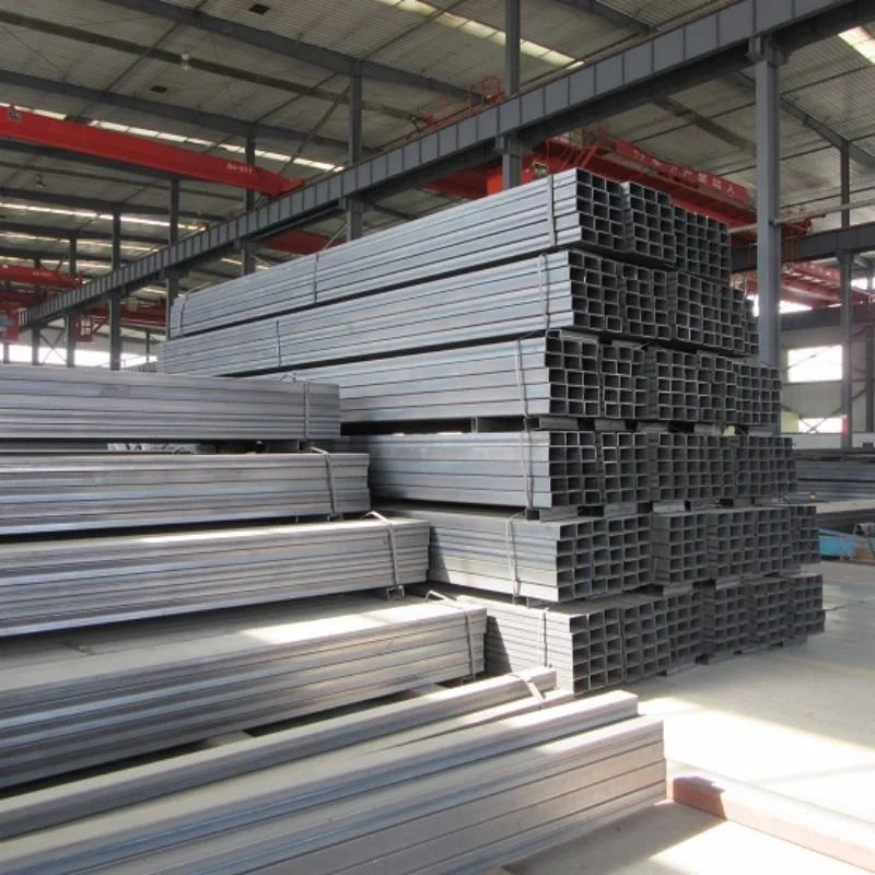 Mild Carbon Low Carbon Square Galvanized Structural ERW Rectangular Steel Pipe High quality/High cost performance  201 304 Dx51d Q235