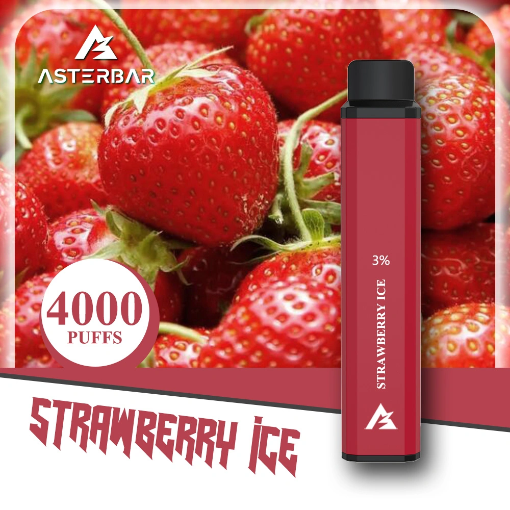 2022 New Arrival Type-C Charging 600mAh Battery Asterbar 4000 Vape Vaporizer