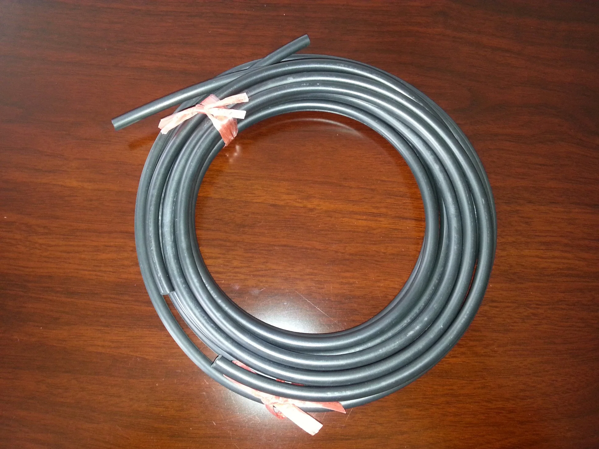 Black FKM Cord, Fluorubber Cord Made with 100% Virgin Fluorubber Rubber Without Smell