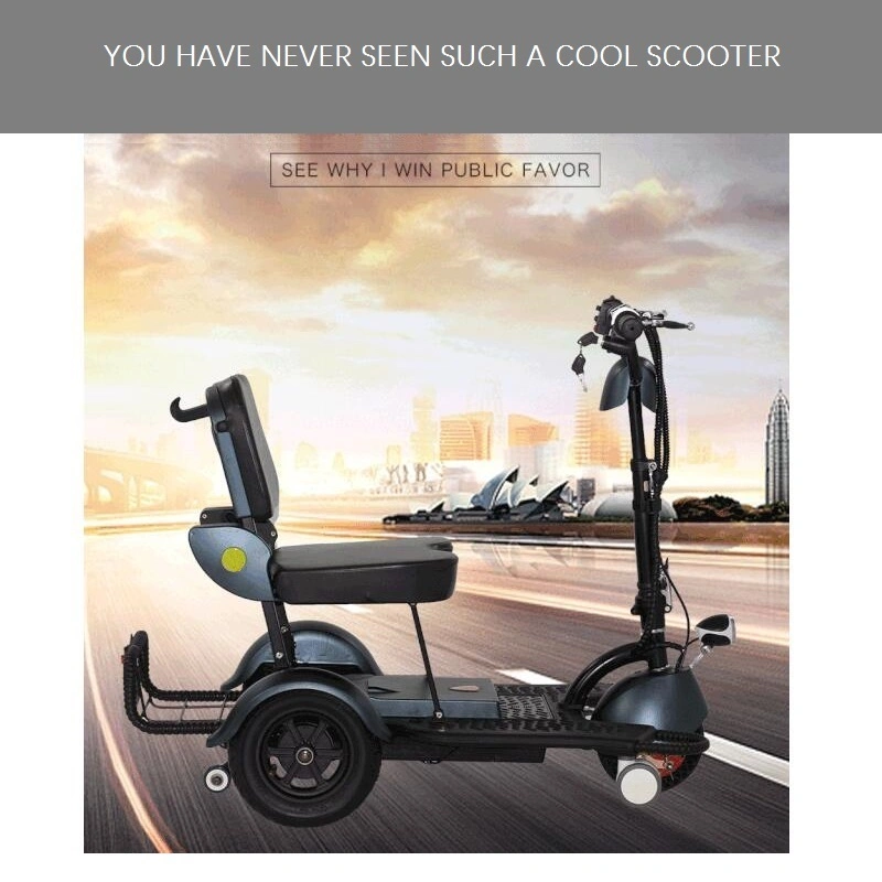 KSM-903 2023 Neue Art 25km/H faltbar Erwachsene 3 Rad elektrisch Rollstuhl Scooter für ältere Person deaktiviert Elektroroller