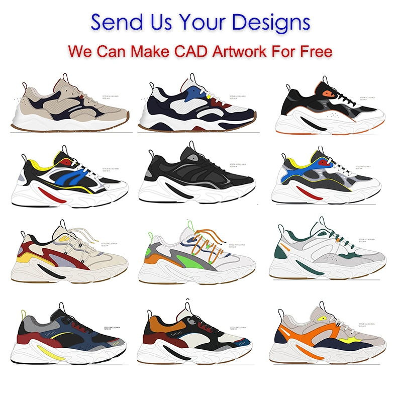 Dropshipping Custom Logo 2023 New Unisex Luxury Designer Sneakers Casual Bullet Spaceship Chunky Shoes for Men