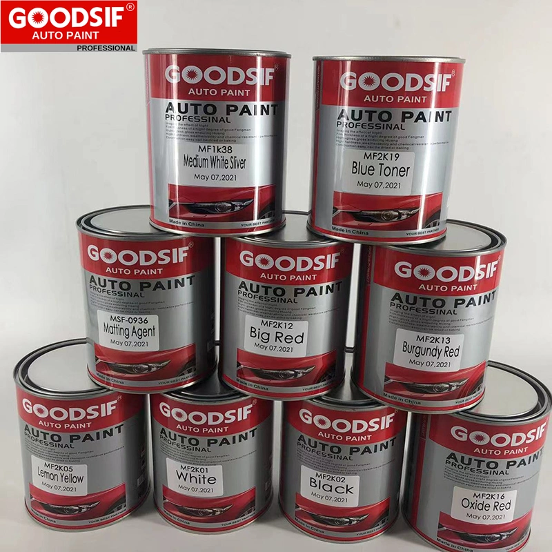 Peinture automobile mastic polyester de base mastic de carrosserie peinture automobile général Diluant Haut diluant