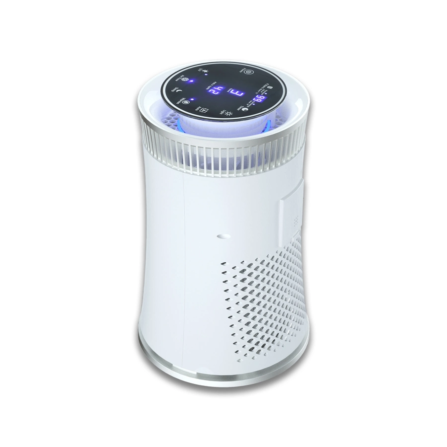 Ultra silencieux anion 28dB Sanitizer Meilleur petit bureau de l'air HEPA avec purificateur de filtre à lumière LED UVC