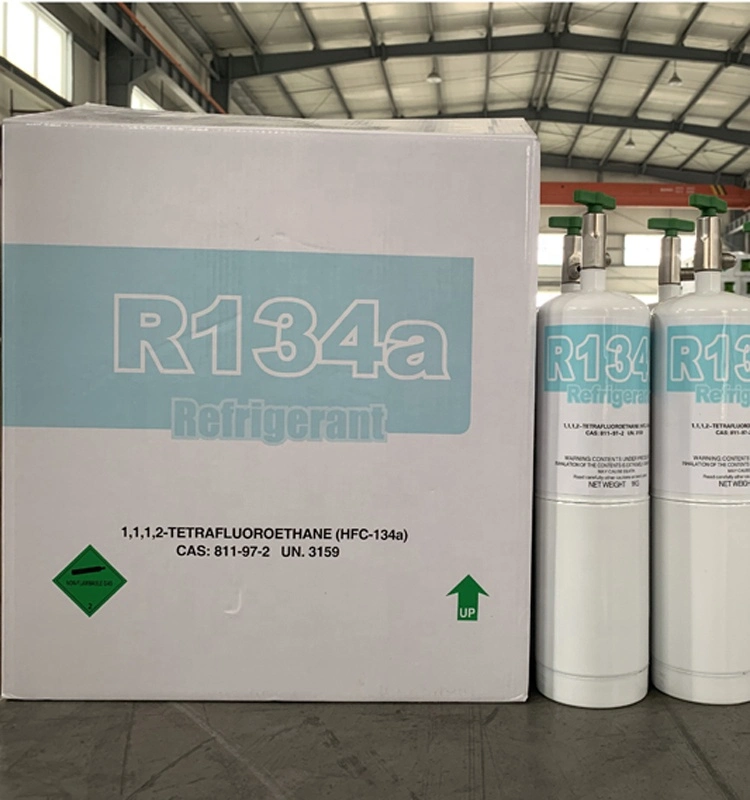 Disposable Cylinder 13.6kg Air Conditioner Gas 134A/R-134/R134A Refrigerant Gas