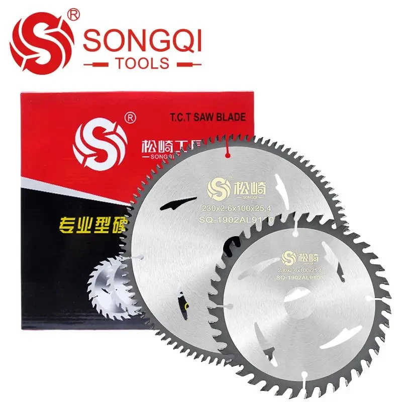Songqi High Quality Tct Circular Saw Blade for Wood or Aluminum Cutting Disc