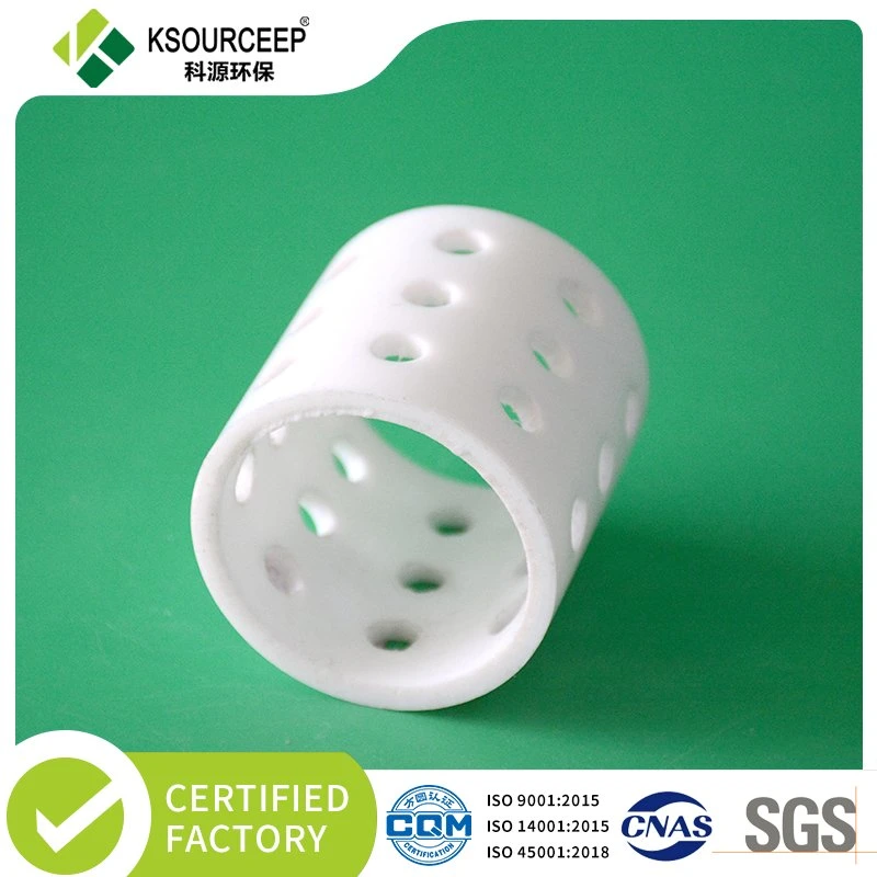 PP PVDF Rpp PE PTFE Raschig Ring for Sulfuric Acid Column Packing