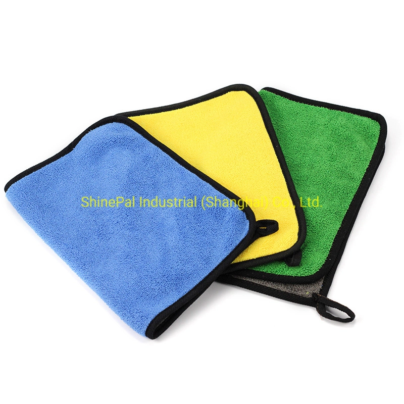 30*30 40*60 Custom Size Soft Extra Thick Microfiber Towel Wash Car Drying Cleaning Towel Cloth for Car