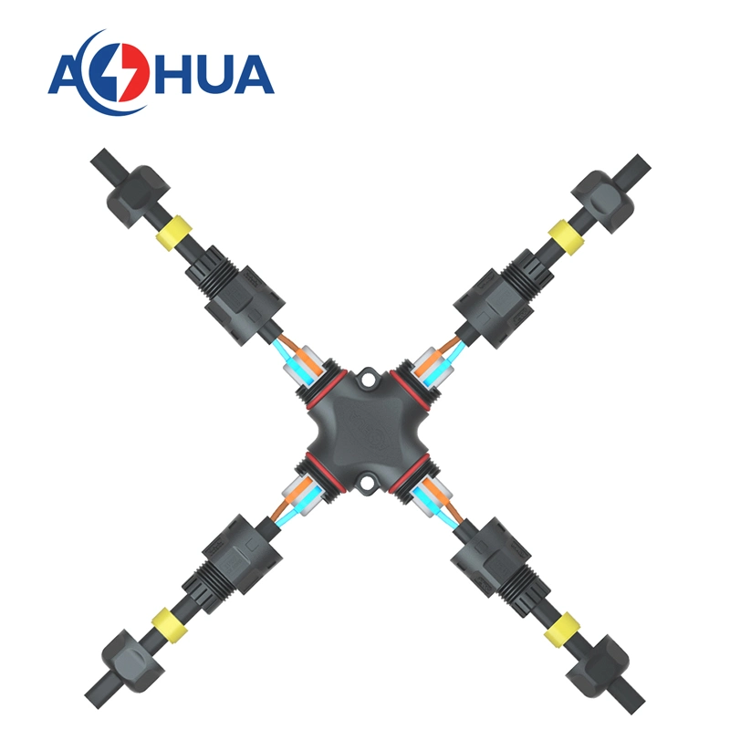 Isolamento de alta tensão fios impermeável IP67 terminal conector de cabo elétrico