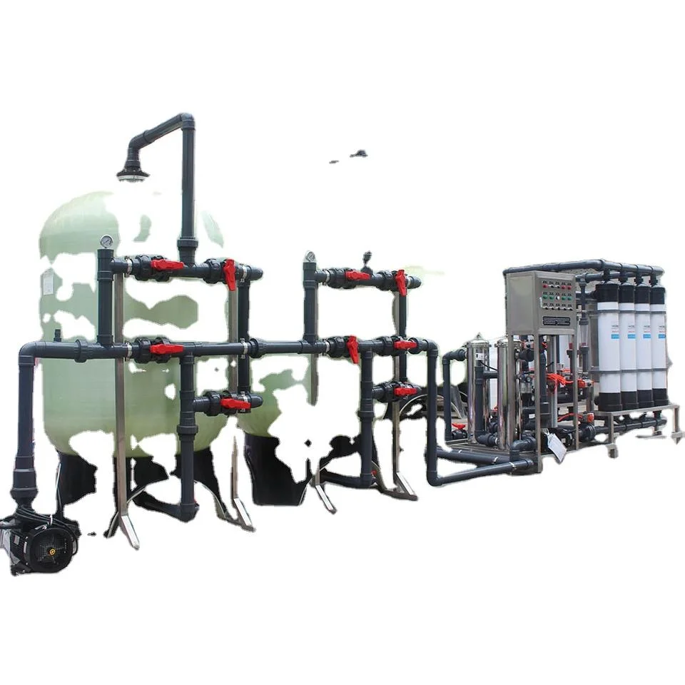 15000L Mineral Water Purification Ultrafiltration Filter System Demineralized Water Treatment Plant