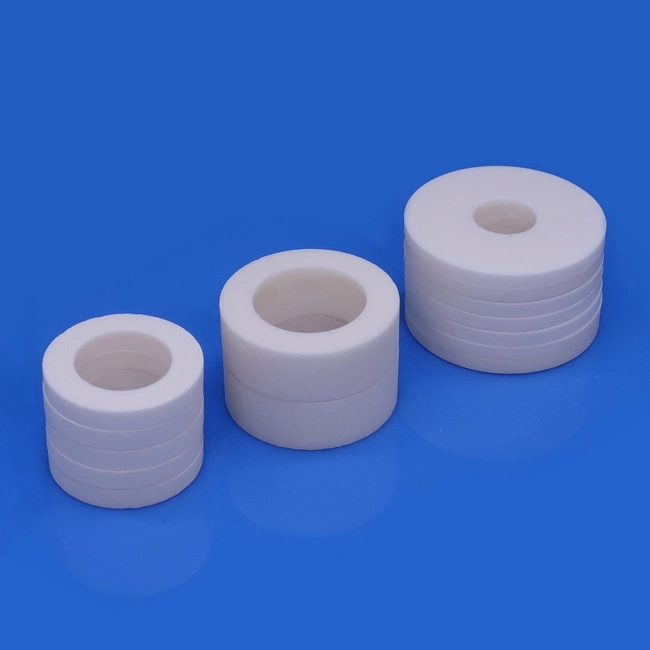 Mechanical Seal High Purity Alumina Parts Industrial Ceramic Sealing Ring