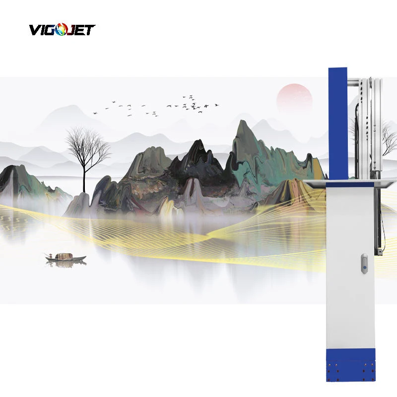 Vigojet Vertical Wall/Glass/Wood/Ceramic/Metal Indoor Art Wall Mural Inkjet Printers