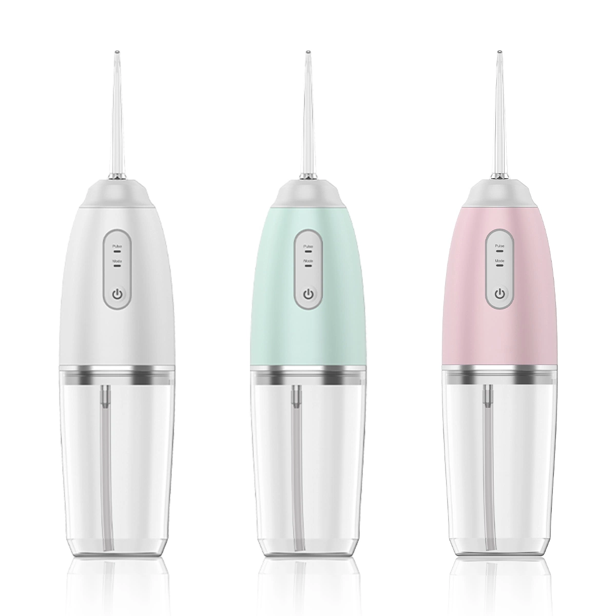 Water Pick Flosser for Teeth, Iteknic Dental Oral Water Irrigator Pik Portable with 230ml Water Tank, 4 Jet Tips Teeth Cleaner Wireless Teeth Health