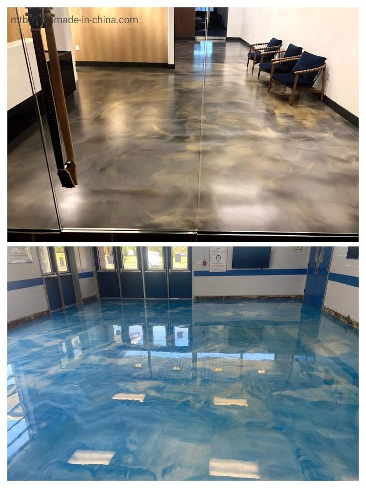 Metallic 3D Effect Epoxy Floor Coating