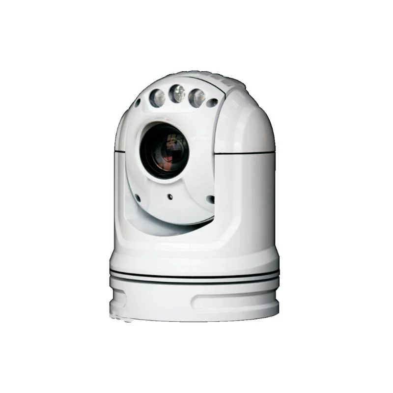 Taille Mini 2MP lumière infrarouge à haute vitesse Pan-Tilt Caméra de vision de nuit