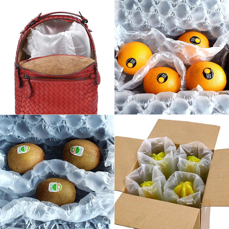 New Releases Different Packaging Types Bubble Inflatable Film Bag Packaging Air Cushion Film Roll