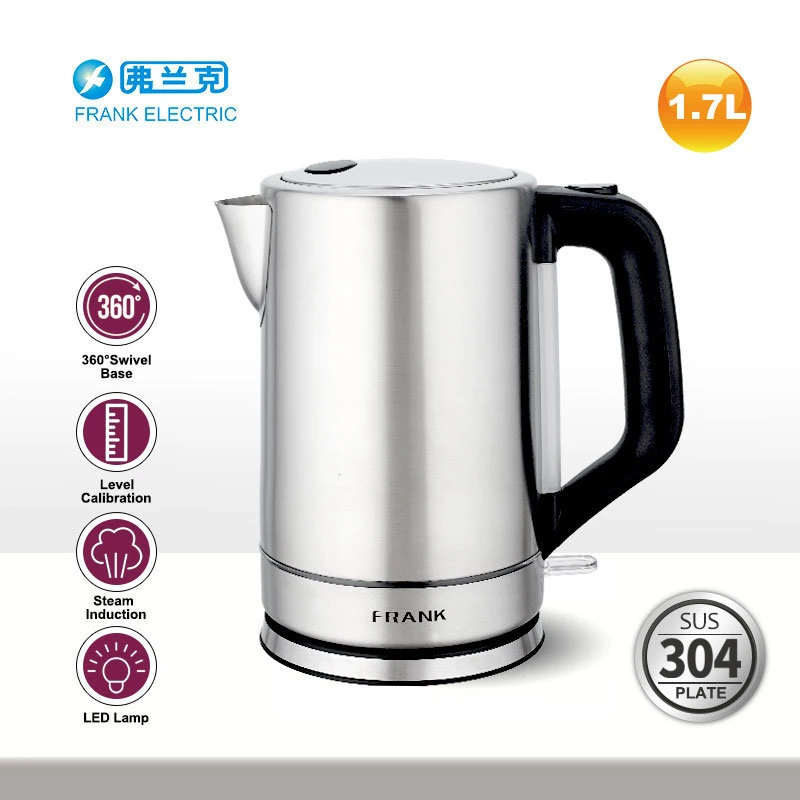 Electrical Appliance Household Home China Factory High Quality Stainless Steel Kettle