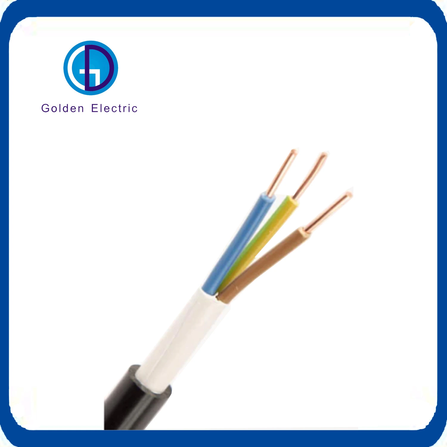 Flat Cable BVVB 2X1.5mm2+E Flat Twin and Earth Cable