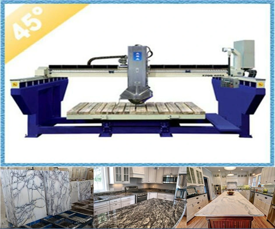 Máquina CNC automática Sierra de puente máquina de corte Granite mármol Piedras (XZQQ625A)