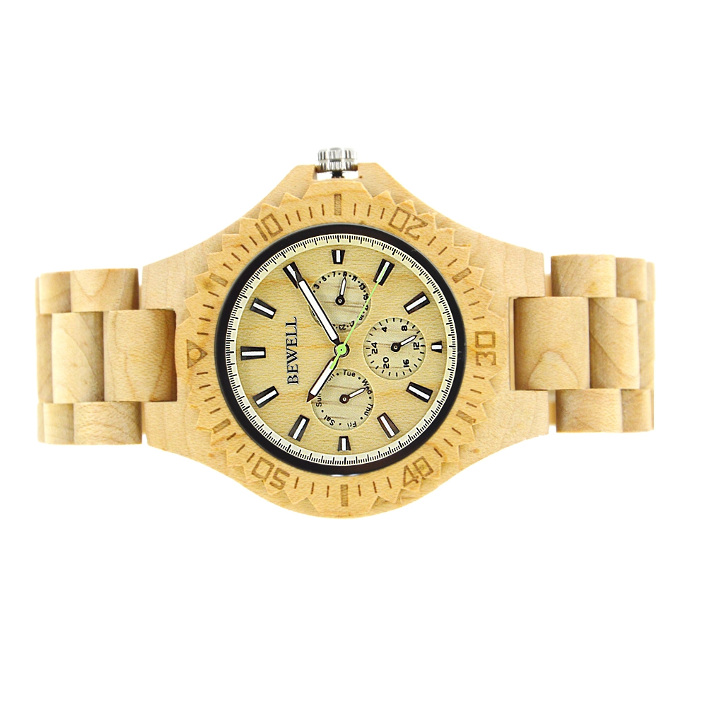 Wholesale/Supplier Quality Assurance Custom Men's and Women's Bamboo Wood Wrist Watches Manufacturer