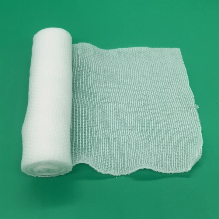 High quality/High cost performance  Elastic/Plastic Medical Products Elastic Supply Disposable Warping Polyester Gauze Bandage with CE