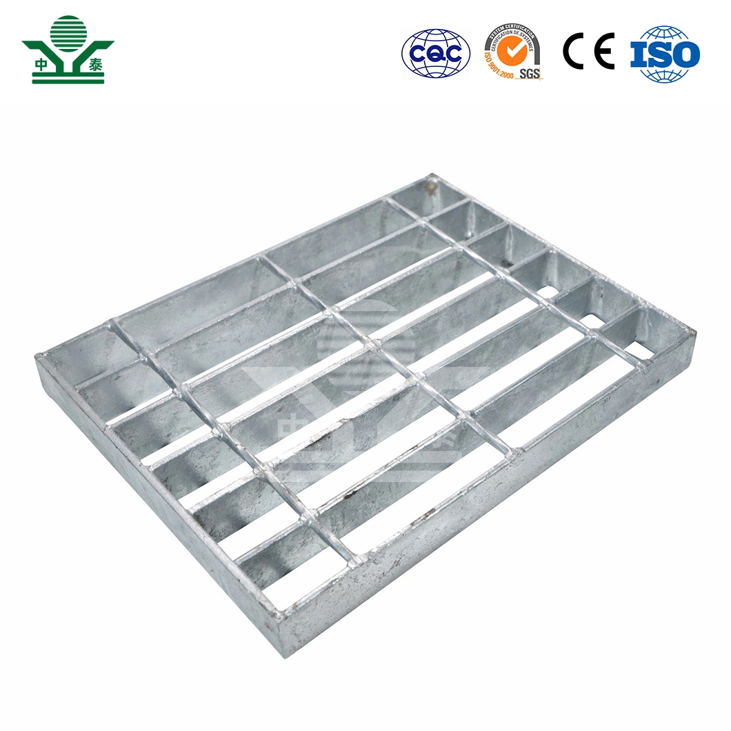 Zhongtai Galvanized Drain Grate China Manufacturers Pig Poultry Floor Grates 1 Inch X 3/16 Inch PVC Grates for Channel Drain