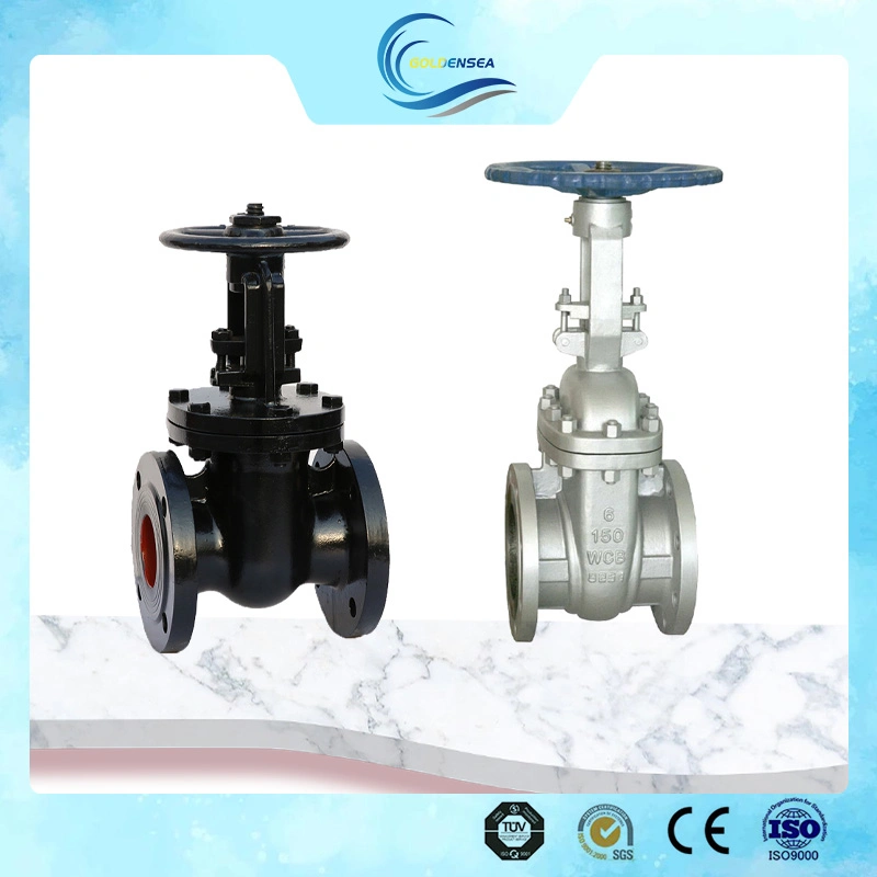 Industrial Cast Ductile Iron Rising Stem Osy Soft Seated Water Gate Valve Adjust Flow and Pressure Gate Valve