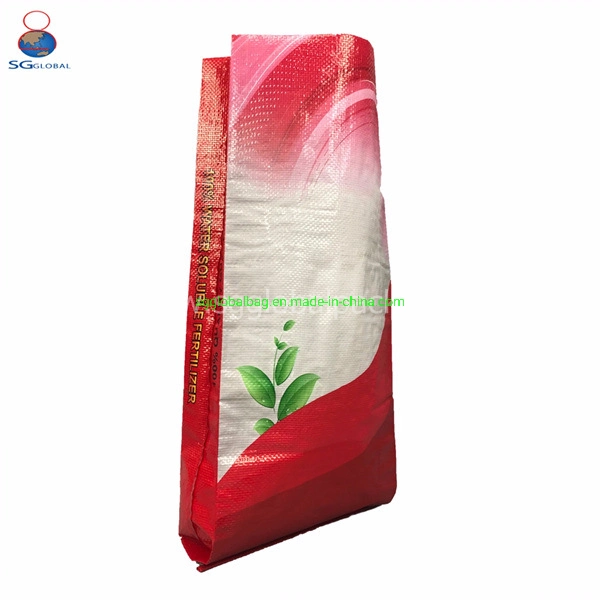 Fábrica de envases laminados revestidos de polipropileno grs SGS Approved Flour Sugar Arroz soja Café frijol Raffia Sack Embalaje 5kg 10kg 25kg 50kg Bolsa de tejido PP