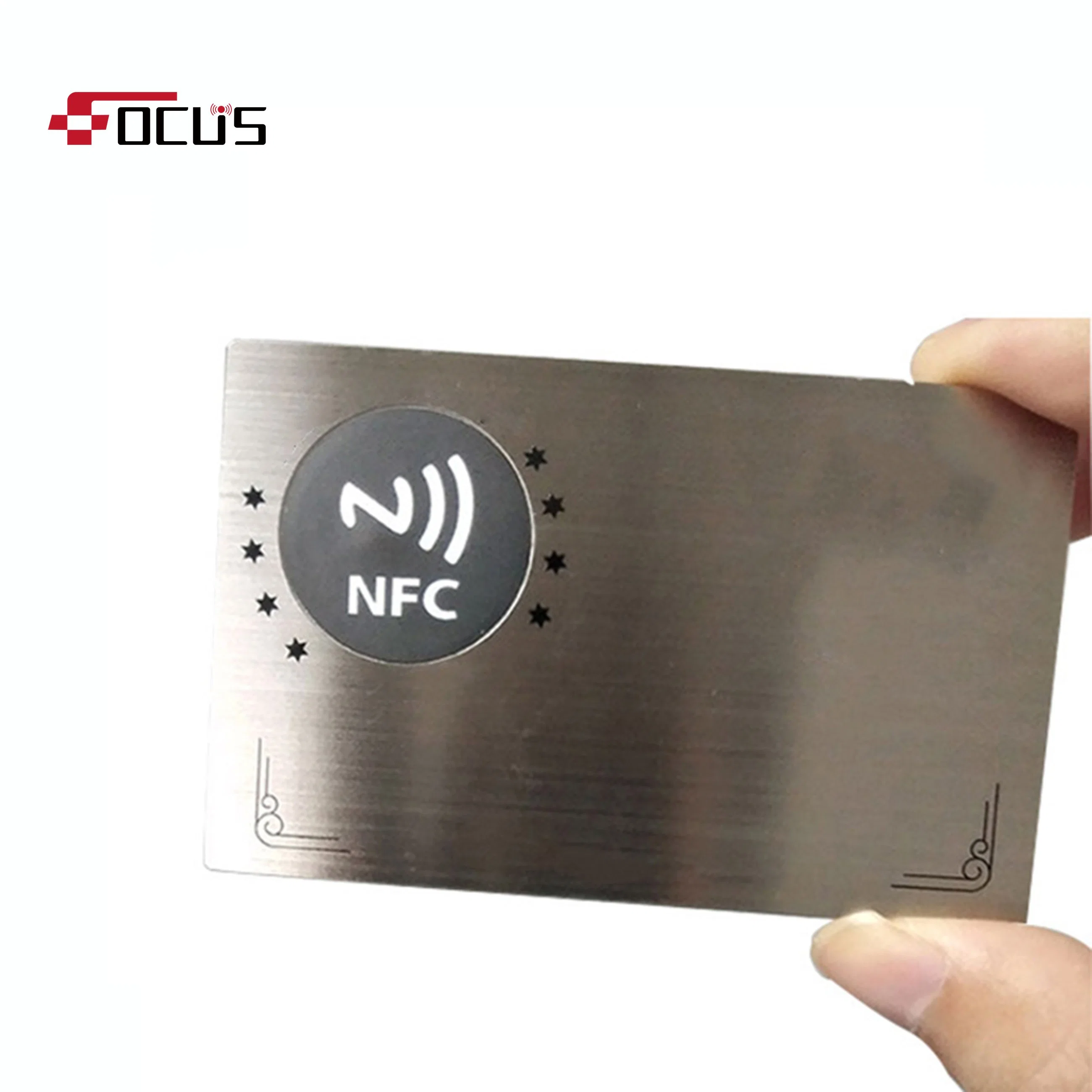Wholesale/Supplier Metal Business Metal Card RFID Chip Key Card for Hotel