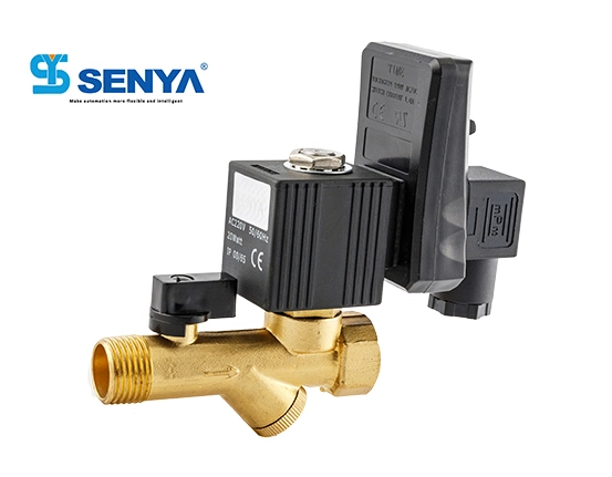 Senya Pneumatic High-Quality Manufacturer China Supplier Sypt Series Air Compressor Water Drain Valve with Timer Auto Drain Solenoid Valve