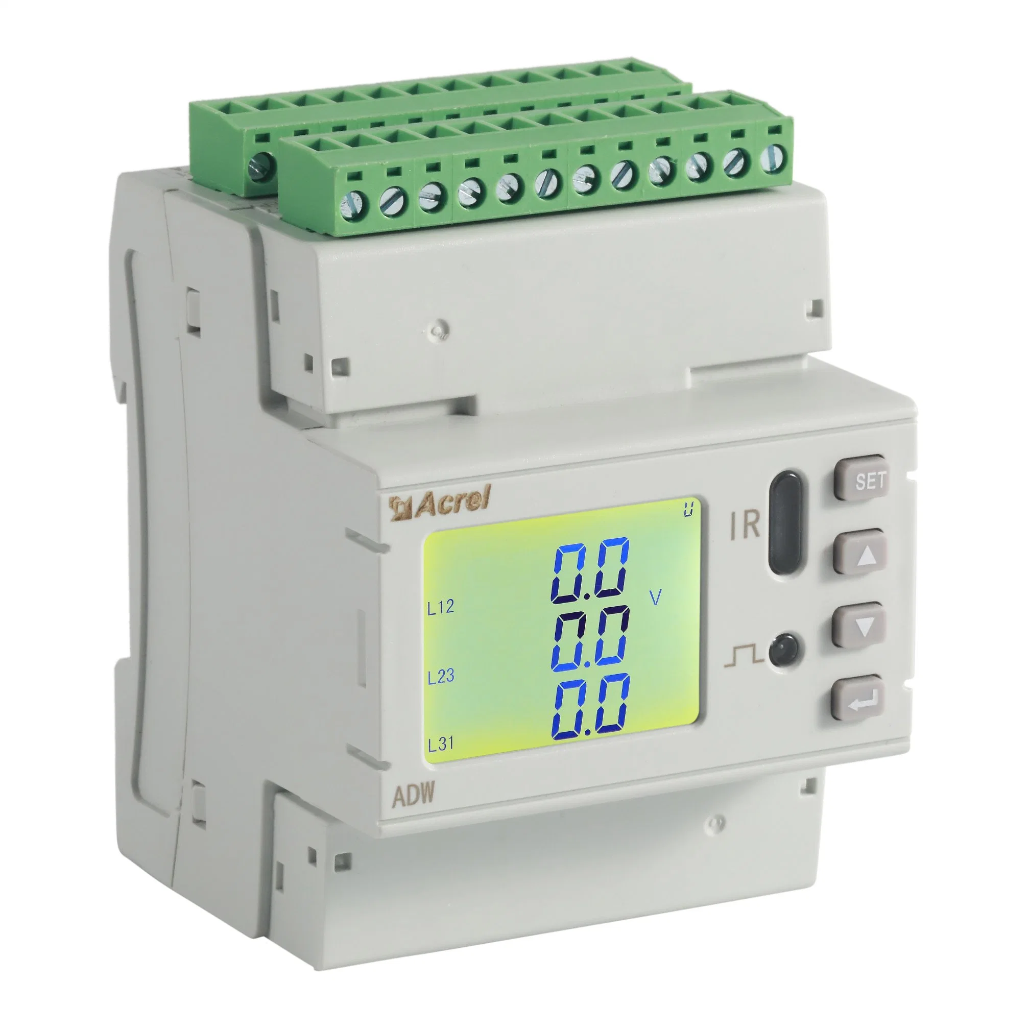 Acrel Adw210-D10-1S IOT DIN Rail Circuito Multi Monitoramento de Energia Trifásica Medidor de energia da rede eléctrica