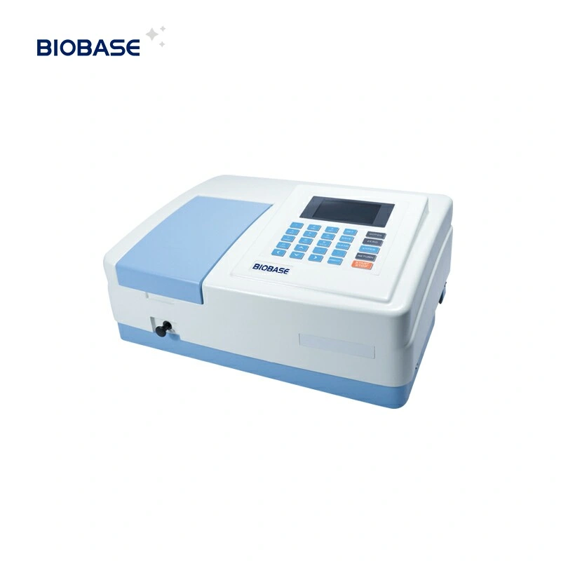 Biobase UV/Vis Spectrophotometer 190-1100nm Wavelength Range Spectrophotometer for Lab